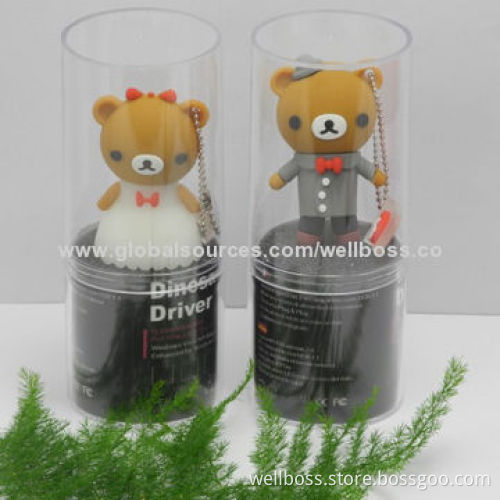 Wedding gift storage of good memories bride and groom shaped USB flash drive